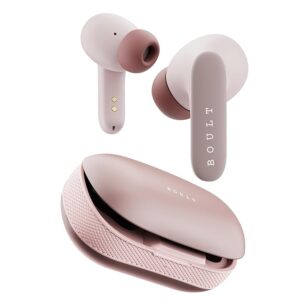 Audio Z20 Pro Truly Wireless Bluetooth Ear buds with 60 Hours Playtime, 4 Mics Clear Calling, 45ms Low Latency, Rich Bass Drivers, ouch Controls, IPX5,TWS earbuds bluetooth wireless (Candy Cane)