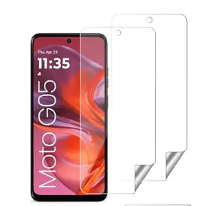 IMAGINE Unbreakable Nano Film Glass Screen Protector for Motorola Moto G05 [ Flexible like a Screen Guard, Harder than a Tempered Glass ] - Pack Of 2