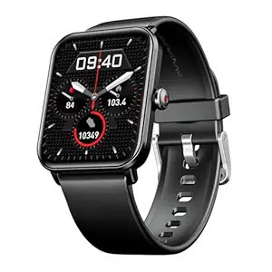 Wave Call 2 with 1.83” HD Display, Advanced BT Calling, Functional Crown, Cloud & Custom Watch Faces, Multiple Sports Modes, IP67, HR, Sleep & SPO₂ Monitor Smart Watch(Midnight Black)