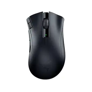 Bluetooth DeathAdder V2 X Hyper Speed: Award-Winning Ergonomic Design with 16000 DPI - Ultra-Fast Hyper Speed Wireless Ergonomic Gaming Mouse - 235hr Battery Life - RZ01-04130100-R3A1, Black