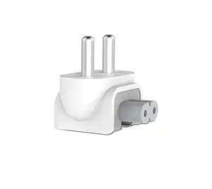 Laptop Charger Adapter Indian Style Plug & 3 Pin Plug for Big Power Socket Plug Style Duck Head Extension Cable for aple mac-Book Pro, Air, Retina (Indian Plug)