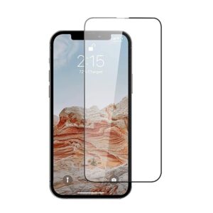 Tempered Glass Screen Protector Guard for iPhone 13, Anti-Fingerprint Film Full Screen Case Friendly for iPhone 13 [6.1-inch 2021] - Pack of 1-002