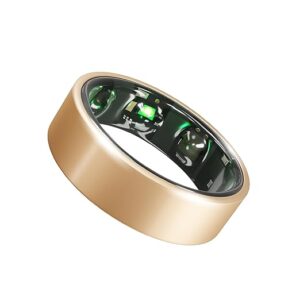 Smart Ring | Health & Fitness Tracker | Stress & Sleep Monitoring | Buy Ring Sizing Kit First | 30+ Workout Modes | Track Steps, HRV, HR, SPO2 | Smart Ring for Women & Men | Rose Gold 7