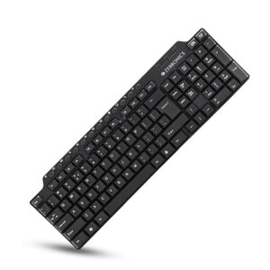 ZEB-KM2100 Multimedia USB Keyboard Comes with 114 Keys Including 12 Dedicated Multimedia Keys & with Rupee Key