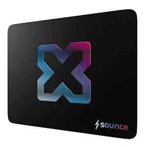 Ergonomic Mouse Pad, Non-Slip, Anti-Skid, Waterproof, Splash-Proof Precision Tracking, Durable, Suitable for Gaming, Computer, Laptop, Home & Office (9.8 X 8.2 Inch Black).
