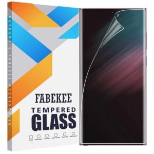 Screen Protector Compatible Samsung Galaxy S24 Ultra 5G With Anti-Scratch Fingerprint Hydrogel Film (No Tempered Glass) (S24 Ultra 5G, Transparent) - Cellphone