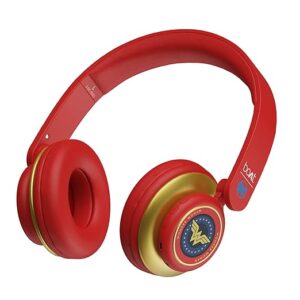 Rockerz 450, 15 HRS Battery, 40mm Drivers, Padded Ear Cushions, Integrated Controls, Dual Modes, Bluetooth Headphones, Wireless Headphone with Mic (Amazonian Red)