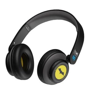 Rockerz 450 Batman Edition Bluetooth On Ear Headphones with Mic, Upto 15 Hours Playback, 40MM Drivers, Padded Ear Cushions, Integrated Controls and Dual Modes(Knight Black)