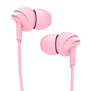 Bassheads 100 in Ear Wired Earphones with Mic(Taffy Pink)