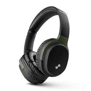 Thump 550 Bluetooth 5.4 Wireless On Ear Headphone | HD Sound | Deep Bass | in-Built Mic | Type-C Charging | Foldable | Aux | Micro SD Card | 1 Year Replacement Warranty (Camo)