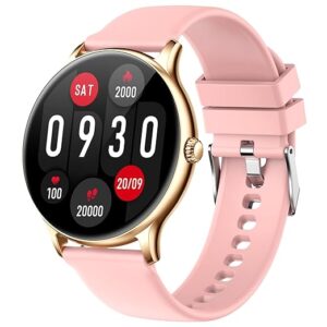 Phoenix Smart Watch with Bluetooth Calling 1.38,120+ Sports Modes, 240 * 240 PX High Res with SpO2, Heart Rate Monitoring & IP67 Rating (Pink)