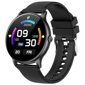 Phoenix Smart Watch with Bluetooth Calling 1.38,120+ Sports Modes, 240 * 240 PX High Res with SpO2, Heart Rate Monitoring & IP67 Rating (Black)