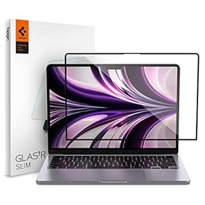 Glas.tR Slim Full Coverage Screen Protector Guard for MacBook Air 13 inch (M4 2025 / M3 2024 / M2 2023) - 1 Pack